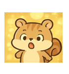 キラキラしっぽのリス@SFW（個別スタンプ：20）