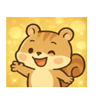 キラキラしっぽのリス@SFW（個別スタンプ：23）