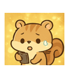 キラキラしっぽのリス@SFW（個別スタンプ：24）