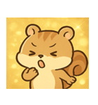 キラキラしっぽのリス@SFW（個別スタンプ：27）