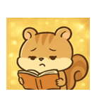 キラキラしっぽのリス@SFW（個別スタンプ：28）
