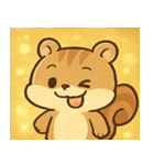 キラキラしっぽのリス@SFW（個別スタンプ：29）