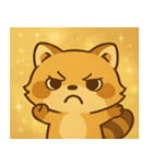 キラキラアライグマ@SFW（個別スタンプ：2）