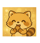 キラキラアライグマ@SFW（個別スタンプ：9）