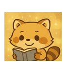 キラキラアライグマ@SFW（個別スタンプ：12）