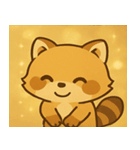 キラキラアライグマ@SFW（個別スタンプ：13）