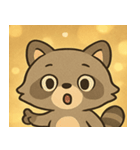 キラキラアライグマ@SFW（個別スタンプ：20）