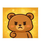 キラキラもふもふクマ@SFW（個別スタンプ：2）