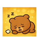 キラキラもふもふクマ@SFW（個別スタンプ：9）
