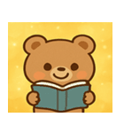 キラキラもふもふクマ@SFW（個別スタンプ：28）