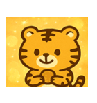 キラキラしましまトラ@SFW（個別スタンプ：9）