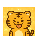 キラキラしましまトラ@SFW（個別スタンプ：15）