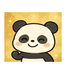 キラキラおめめのパンダ@SFW（個別スタンプ：1）