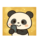 キラキラおめめのパンダ@SFW（個別スタンプ：10）