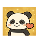 キラキラおめめのパンダ@SFW（個別スタンプ：16）