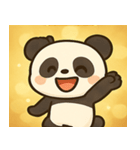 キラキラおめめのパンダ@SFW（個別スタンプ：21）