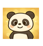 キラキラおめめのパンダ@SFW（個別スタンプ：26）