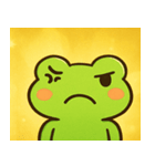 キラキラぴょんのカエル@SFW（個別スタンプ：2）