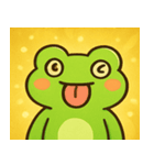 キラキラぴょんのカエル@SFW（個別スタンプ：15）