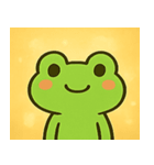 キラキラぴょんのカエル@SFW（個別スタンプ：17）