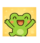 キラキラぴょんのカエル@SFW（個別スタンプ：19）