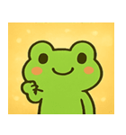 キラキラぴょんのカエル@SFW（個別スタンプ：21）