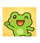 キラキラぴょんのカエル@SFW（個別スタンプ：22）