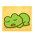 キラキラぴょんのカエル@SFW（個別スタンプ：24）