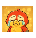 キラキラくちばしのオウム@SFW（個別スタンプ：20）