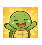 キラキラこうらのウミガメ@SFW（個別スタンプ：4）