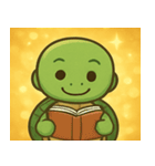 キラキラこうらのウミガメ@SFW（個別スタンプ：8）