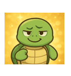 キラキラこうらのウミガメ@SFW（個別スタンプ：9）