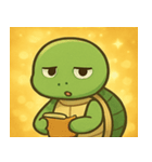 キラキラこうらのウミガメ@SFW（個別スタンプ：10）
