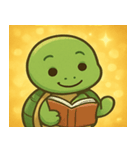 キラキラこうらのウミガメ@SFW（個別スタンプ：11）