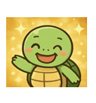 キラキラこうらのウミガメ@SFW（個別スタンプ：19）