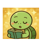 キラキラこうらのウミガメ@SFW（個別スタンプ：24）