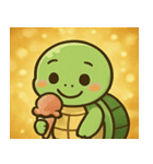 キラキラこうらのウミガメ@SFW（個別スタンプ：25）