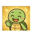 キラキラこうらのウミガメ@SFW（個別スタンプ：28）
