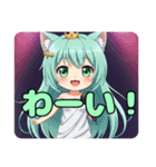 マカロンプリンみなみプレミアムセット（個別スタンプ：21）