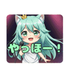 マカロンプリンみなみプレミアムセット（個別スタンプ：22）
