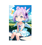 おちゃめなミニ女神 日常BIGスタンプ2（個別スタンプ：2）