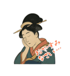 しのぶちゃん 浮世絵 東洲斎写楽 (小)（個別スタンプ：5）