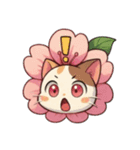 桜にゃん④表情………………….（個別スタンプ：11）