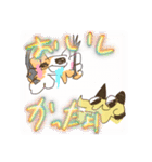 ねこ3の"弱肉•狂•食"フルスタンプ‼︎‼︎（個別スタンプ：27）