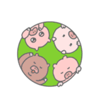 微妙に使いやすいぶた（文字なし）（個別スタンプ：3）