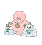 微妙に使いやすいぶた（文字なし）（個別スタンプ：7）