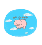 微妙に使いやすいぶた（文字なし）（個別スタンプ：30）