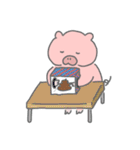 微妙に使いやすいぶた（文字なし）（個別スタンプ：32）