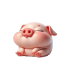 ピンクぶたが一番あなたを愛してる（個別スタンプ：7）