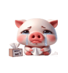 ピンクぶたが一番あなたを愛してる（個別スタンプ：31）